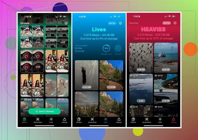 Clever Cleaner App Screenshot